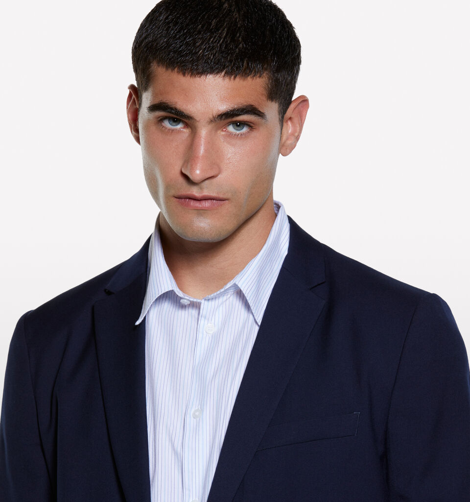 Blazer sartoriale blu scuro - blazer da uomo - Blu Scuro | Sisley image number 4